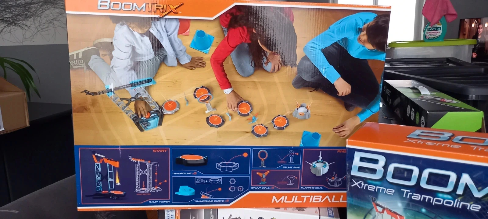 Boomtrix trampoline avec des billes – photo 2